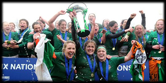Six Nations Women Grand Slam Champions 2013 Ireland
